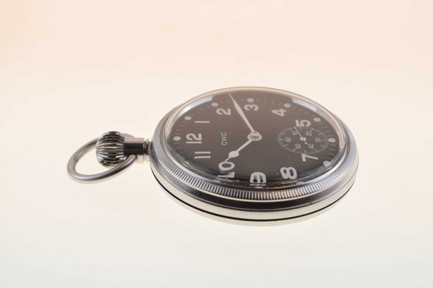 Cabot Watch Co. (CWC) manual wind MOD issue pocket watch - Image 3 of 7