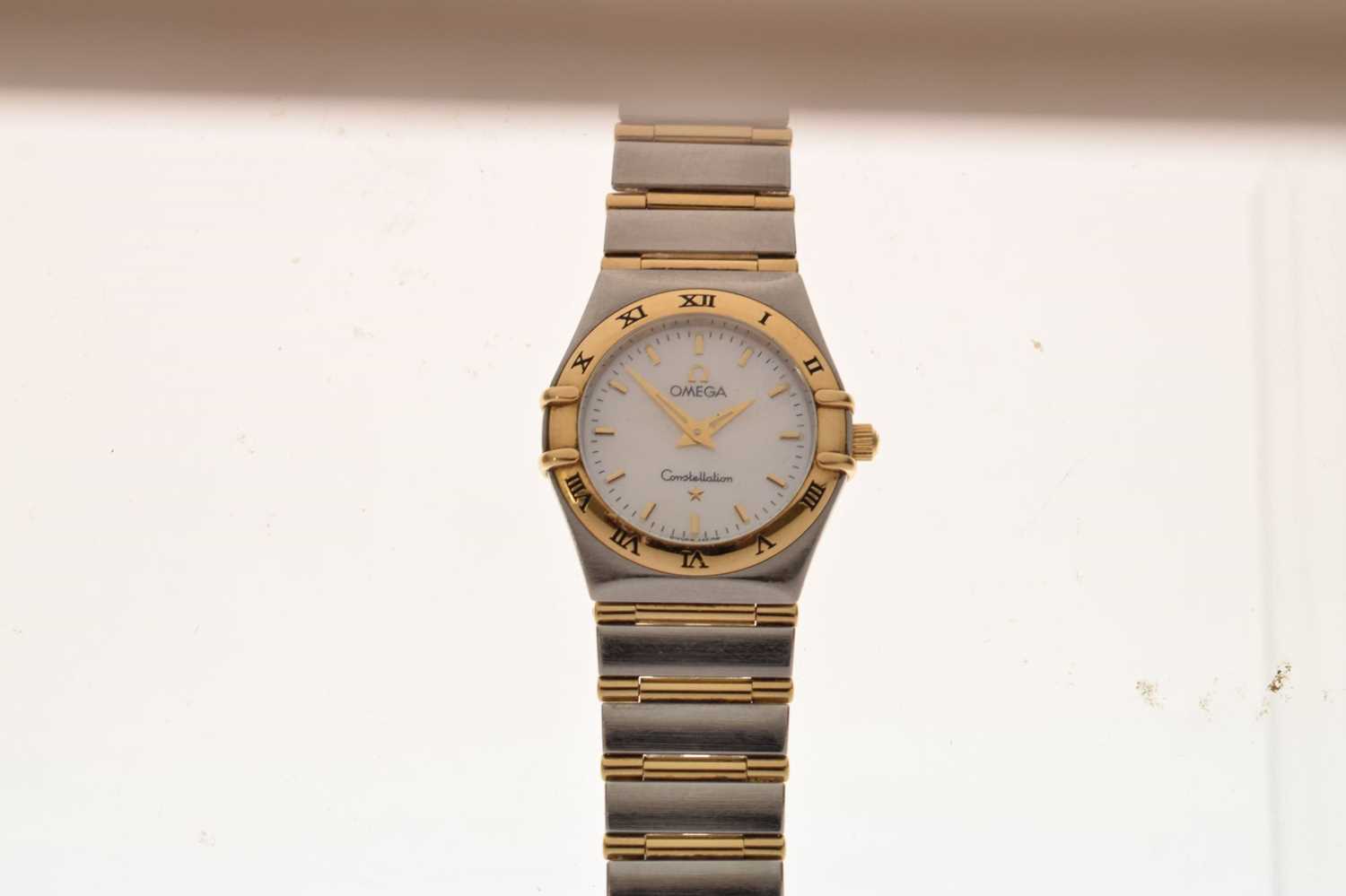 Omega - Lady's Constellation two-tone watch - Image 11 of 11