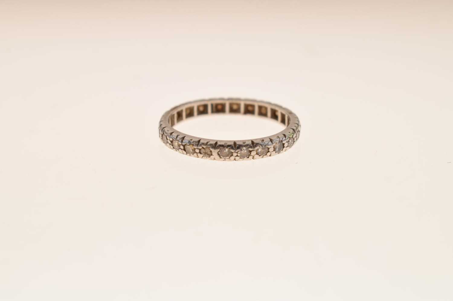 Diamond eternity ring - Image 6 of 6