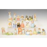 Group of twenty-two Royal Albert 'Beatrix Potter' figures