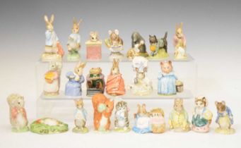 Group of twenty-two Royal Albert 'Beatrix Potter' figures