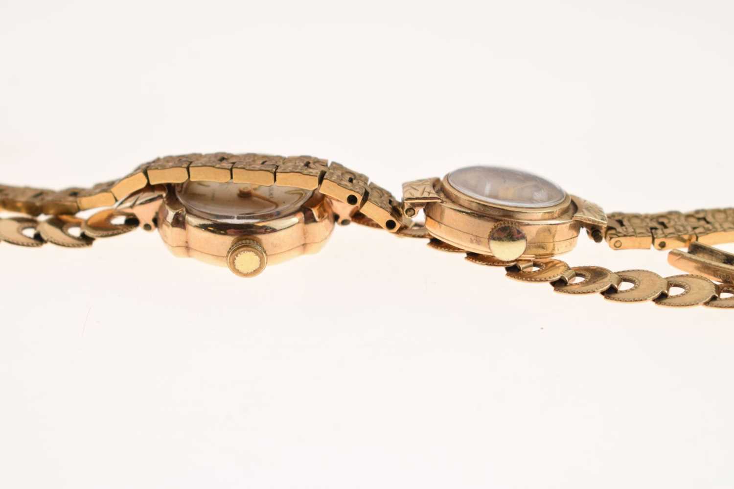 Olma - Lady's 9ct gold cocktail watch - Image 4 of 6