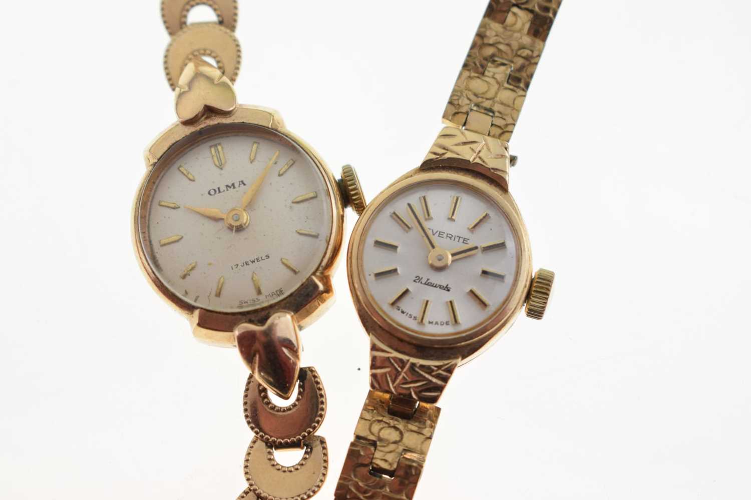 Olma - Lady's 9ct gold cocktail watch - Image 3 of 6