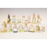 Group of fifteen boxed Royal Albert 'Beatrix Potter' figures