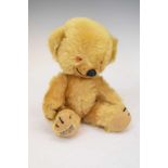 Merrythought - Small golden mohair 'cheeky' teddy bear