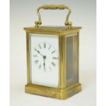 Gilt metal cases carriage timepiece