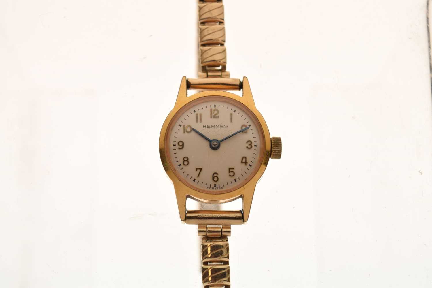 Hermes - Lady's gold plated cocktail watch - Image 2 of 7
