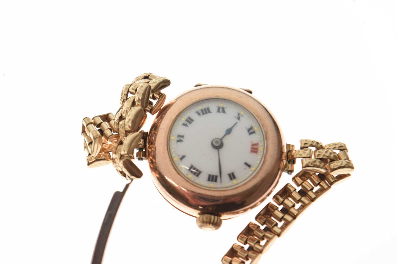 Rolex - Lady's 9ct gold-cased cocktail watch, together with a J.W. Benson midsize 9ct gold-cased wri - Image 2 of 11