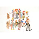 Pelham Puppets - Group of nine puppets