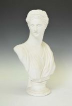 Plaster bust of Artemis