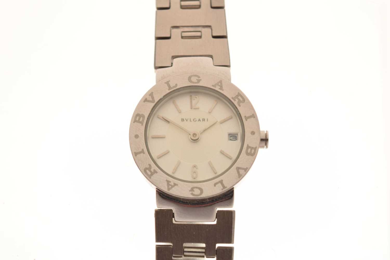 Bulgari - Lady's stainless steel quartz wristwatch - Image 2 of 10