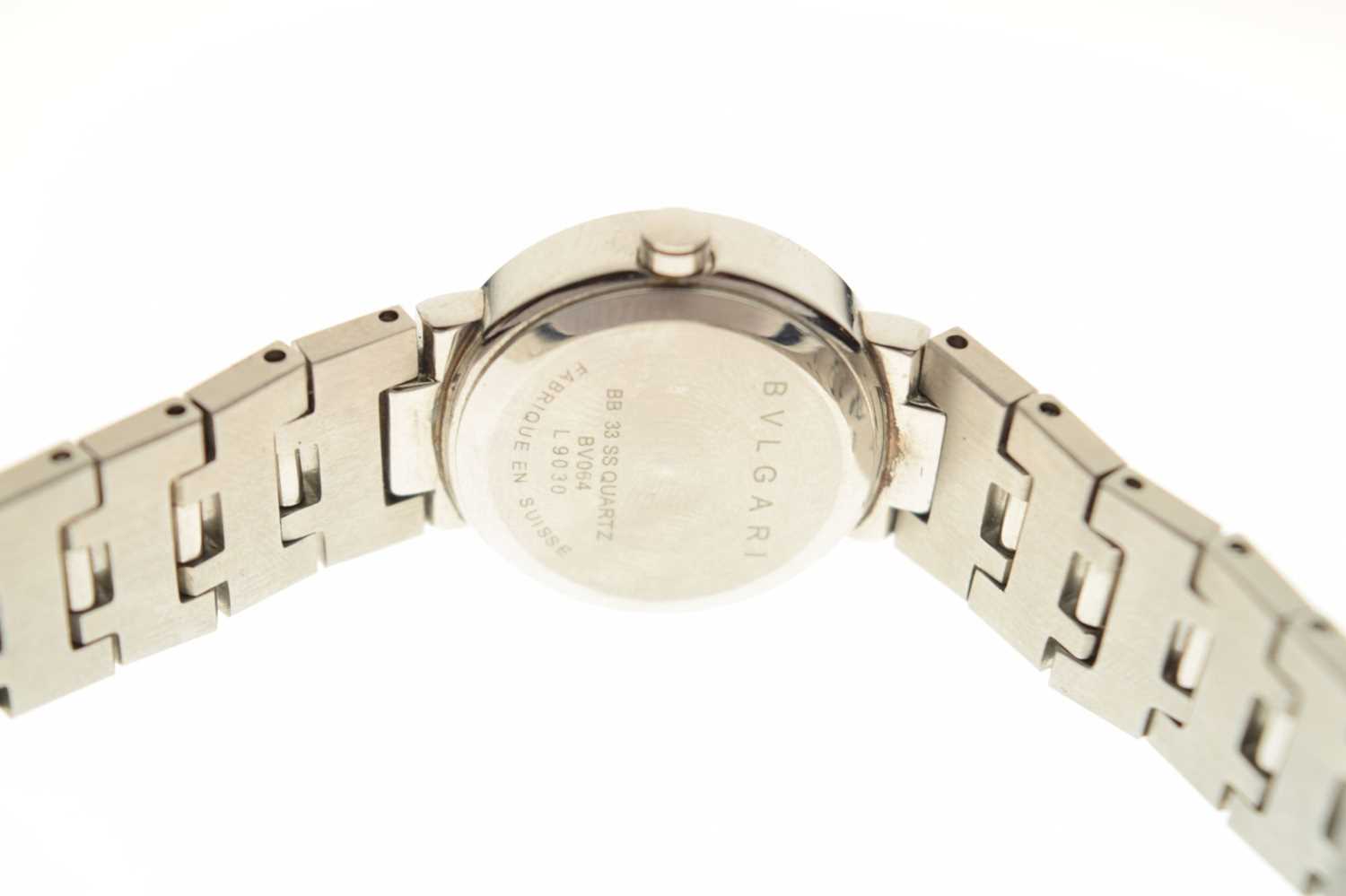 Bulgari - Lady's stainless steel quartz wristwatch - Image 8 of 10