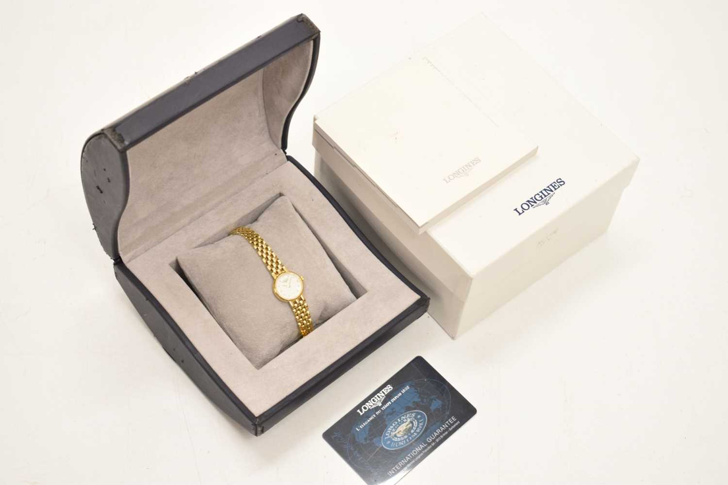 Longines - Lady's 18ct gold bracelet watch - Image 10 of 10