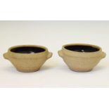 Two Leach pottery standard bowls