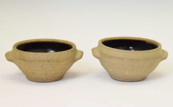 Two Leach pottery standard bowls