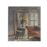 Frances Shearing - Watercolour - 'Chaise Longue'