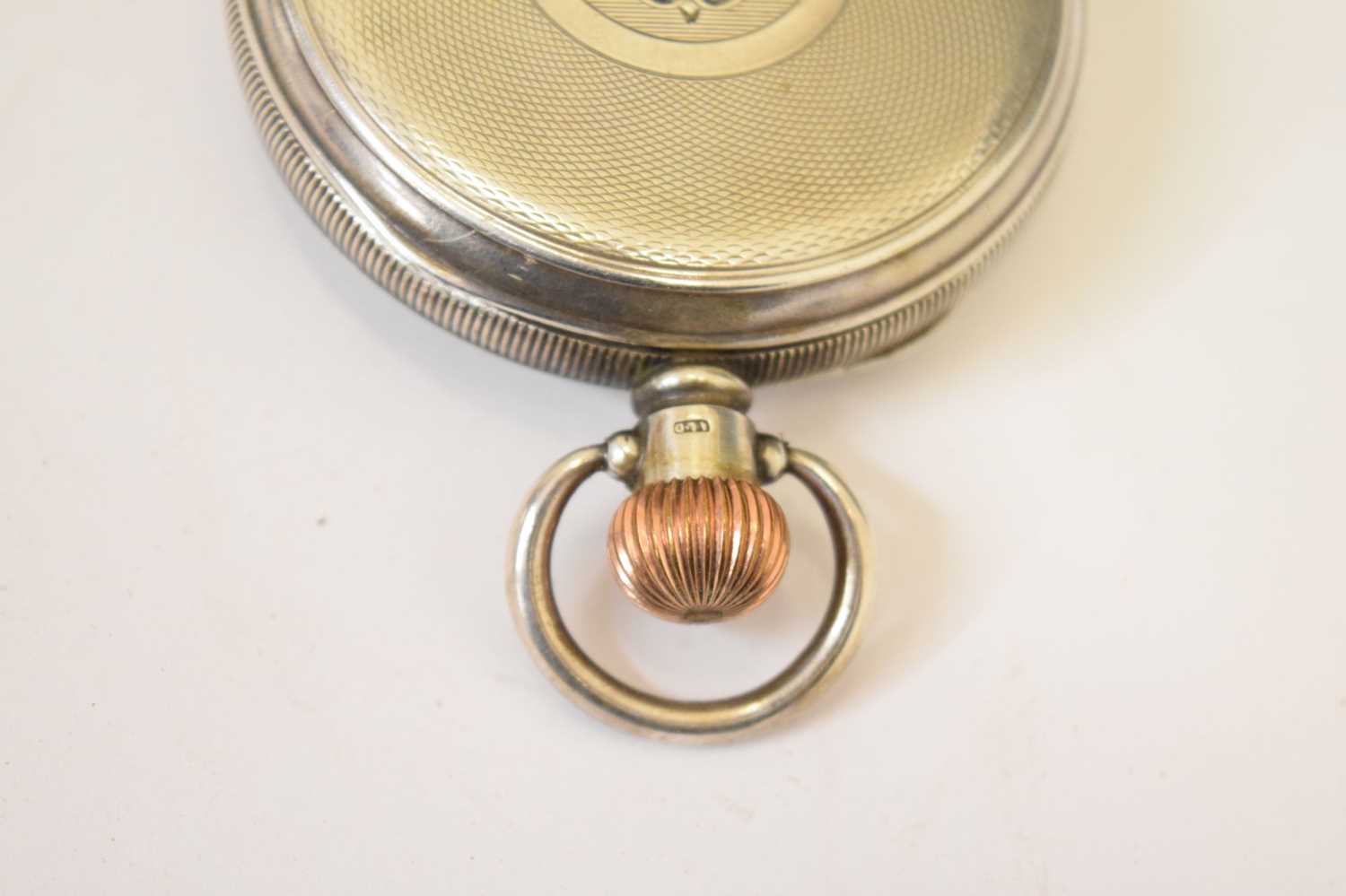 American Waltham Watch Co. - Top wind silver cased pocket watch - Image 12 of 15