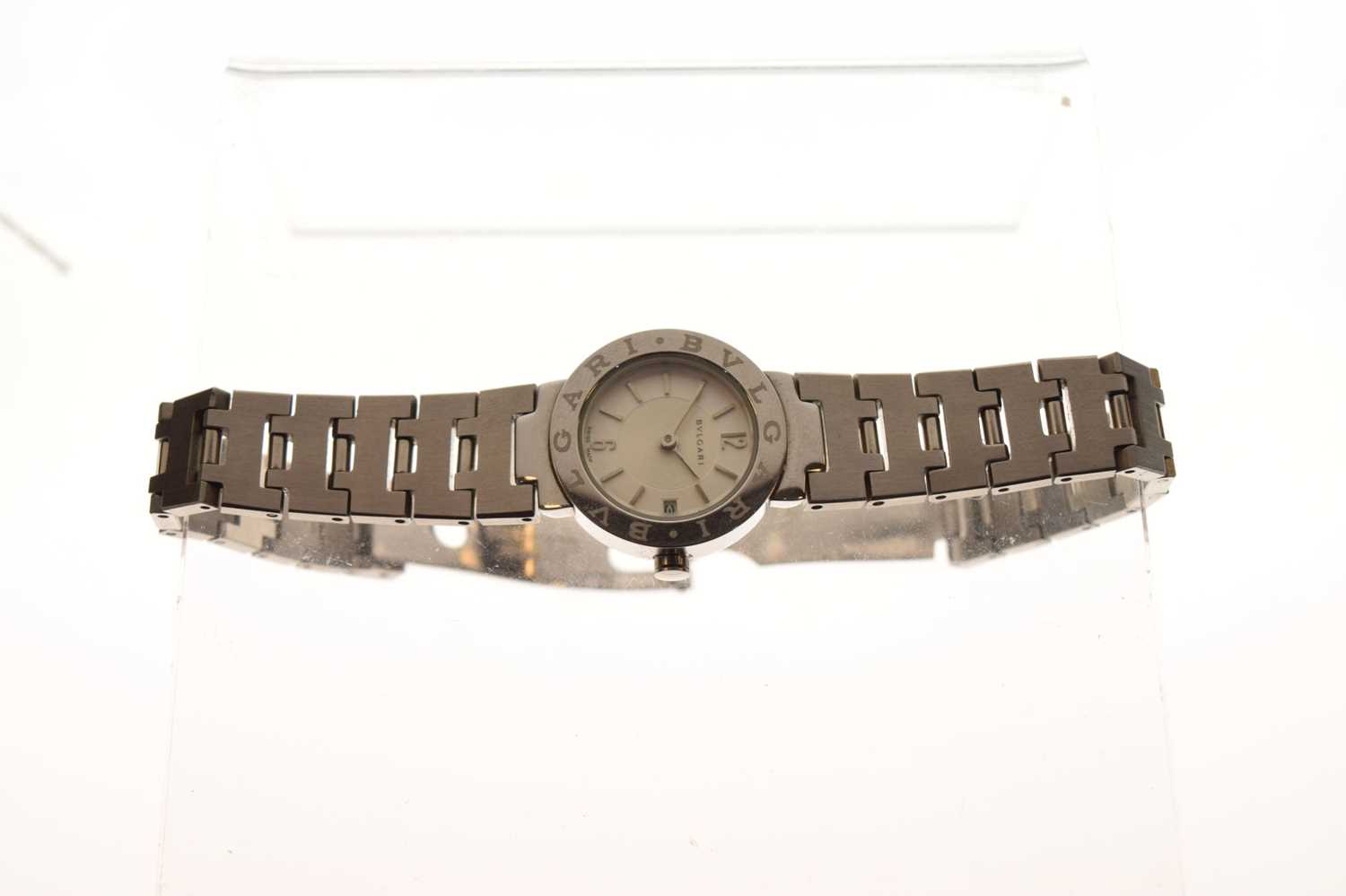 Bulgari - Lady's stainless steel quartz wristwatch - Image 3 of 10