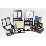 Quantity of Westminster coin set etc relating HM Queen Elizabeth II and the Royal Family