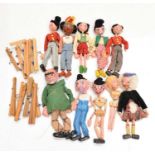 Pelham Puppets - Group of ten puppets