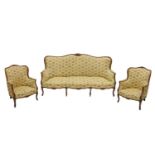 20th century French three-piece salon suite