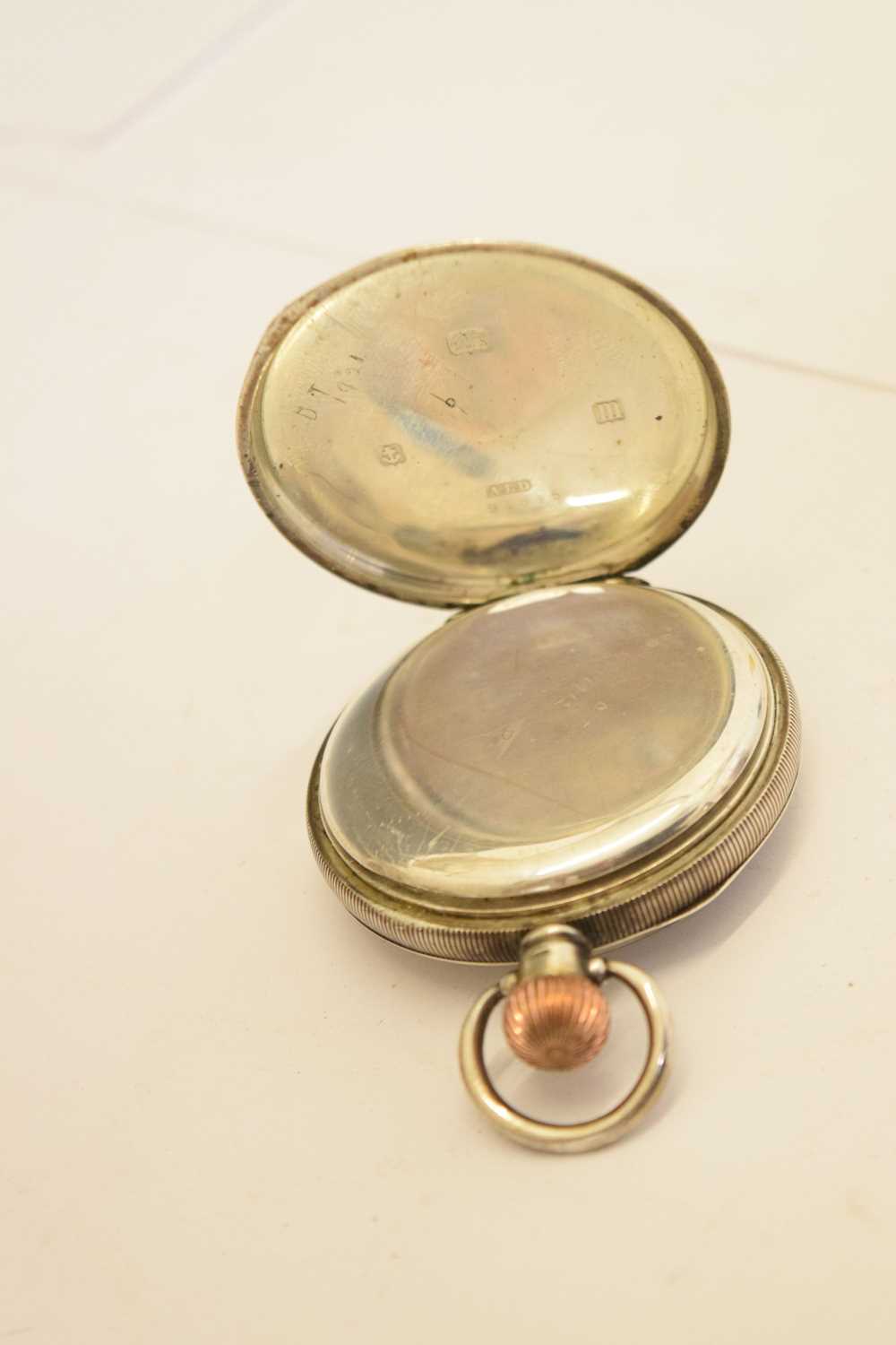 American Waltham Watch Co. - Top wind silver cased pocket watch - Image 14 of 15