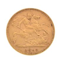 Victorian half sovereign, 1897