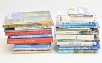 Assorted quantity of transport and other reference books