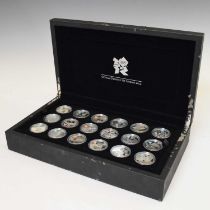 Royal Mint limited edition silver proof '2012 Olympics & Paralympics - Celebration of Britain' eight