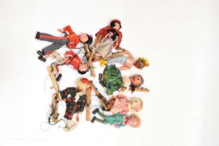 Pelham Puppets - Group of ten puppets