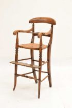 19th century child's high chair