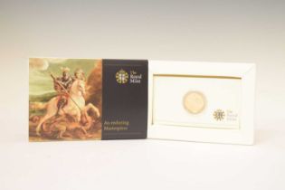 Royal Mint Gold sovereign, 2009, in a presentation pack