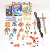 Quantity of 1980s Thundercats action figures