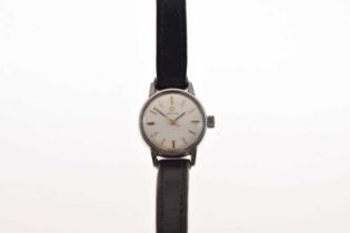 Omega - Lady's stainless steel cased wristwatch