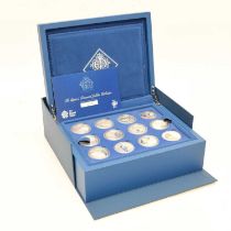 Royal Mint limited edition silver proof 'HM Queen Elizabeth Diamond Jubilee Collection'