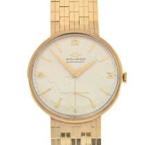 Movado - Gentleman's 9ct gold automatic wristwatch