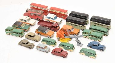 Dinky Toys - Twenty-three loose diecast model vehicles