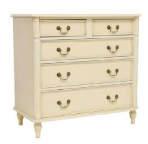 Laura Ashley - Straight front chest of two short over three long drawers