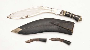 Nepalese kukri of traditional form