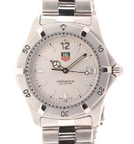 Tag Heuer- Gentleman's Professional stainless steel wristwatch