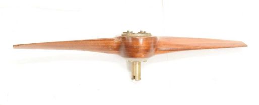 Small mahogany propeller