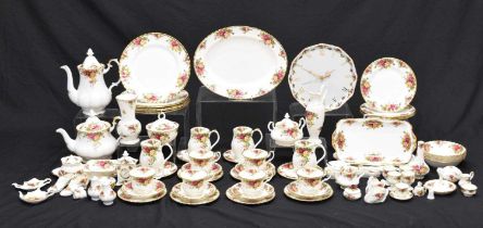 Royal Albert 'Old Country Roses' pattern part tea and dinner wares