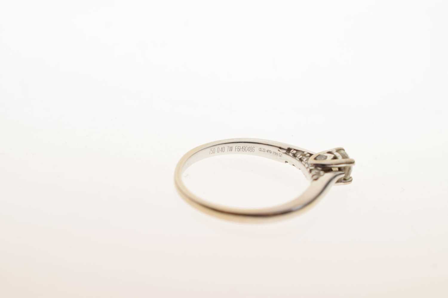 'Forever Diamond' single stone 18ct white gold ring - Image 5 of 9