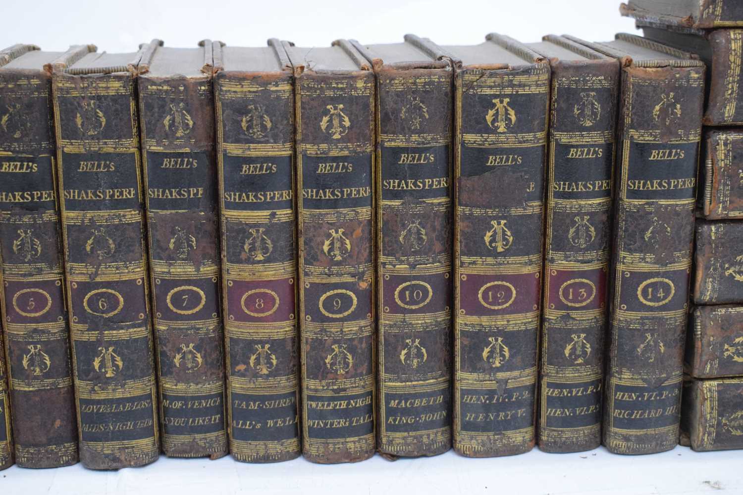 Two eighteenth-century Shakespeare sets - Image 5 of 14