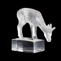 Lalique young deer 'Daim'