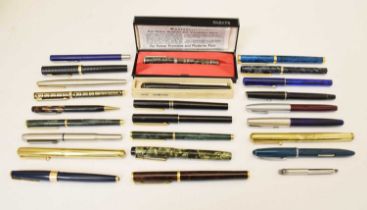 Collection of vintage fountain pens