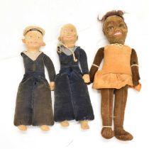 Three Norah Wellings dolls