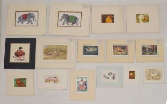 Quantity of signed limited edition and other animal and bird prints