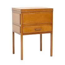 Circa 1930s oak sewing cabinet