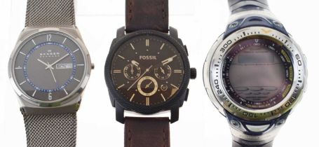 Three various gentleman's wristwatches